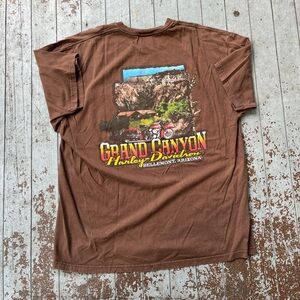 HARLEY DAVIDSON GRAND CANYON POCKET T SHIRT